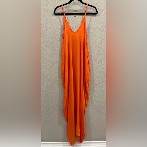 Karen T Design Dress, Orange, Small - Picture 2 of 3